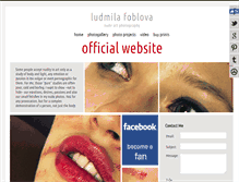 Tablet Screenshot of ludmilafoblova.com